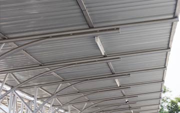 installing Sharpway Gate metal roofing